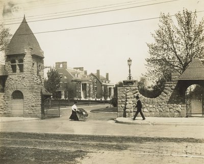West Entrance to Portland Place Looking East from Union Boulevard by George Stark